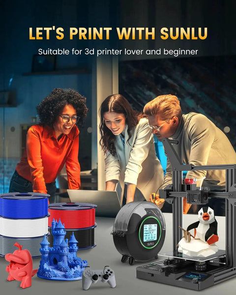 Upgrade PLA Plus 2.0 Filament Bundle 4 Spools 4 Kg Total 1 Kg Each 1.75 Mm Black Higher Toughness Than Standard PLA Plus For Stronger Prints Dimensional Accuracy Plus Minus 0.02 Mm Fast Melt For Smooth Printing Up To 300 Mm Per Second with 3D prints and printer.