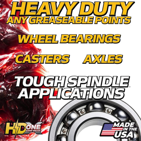 Tough As Nails High Temp Bearing Grease For Tractors And Lawn Mowers Keeps Spindles And Wheels Rolling Under Heat And Moisture