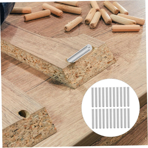 Stainless Steel Dowel Pins 100 Pcs Pro Grade Precision Fastening Pegs For Industrial Machinery Electronics and Automotive Applications