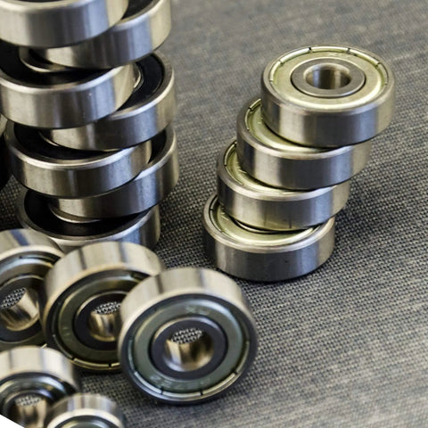 698-2RS Double-Sealed Deep Groove Ball Bearings 8mm x 19mm x 6mm Carbon Steel ABEC-1 (P0) Z1 Low Noise Pack of 4