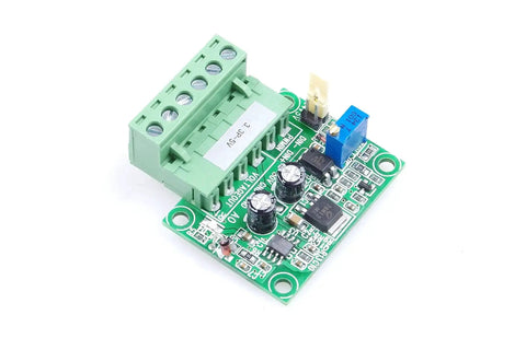 3.3V PWM To 0-10V Converter Module For PLCs And Industrial Controls, plug and play digital to analog interface, top view