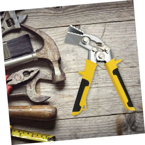 Heavy Duty Hand Seamer Tool For Bending And Flattening Metal with Durable Construction and Ergonomic Non Slip Handle
