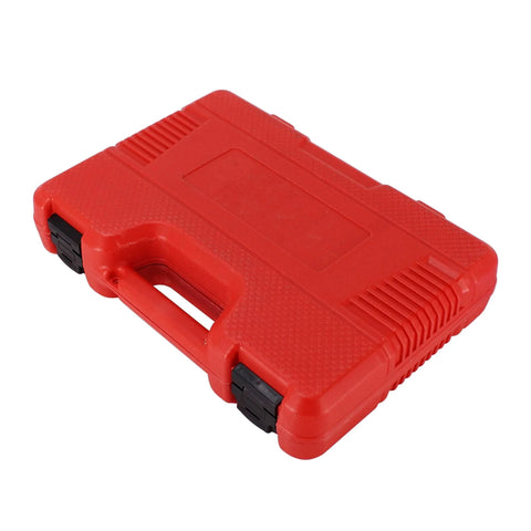 Red carrying case for Cylinder Leak Detector Kit For Engine Compression Diagnosis And Cylinder Leakage Testing