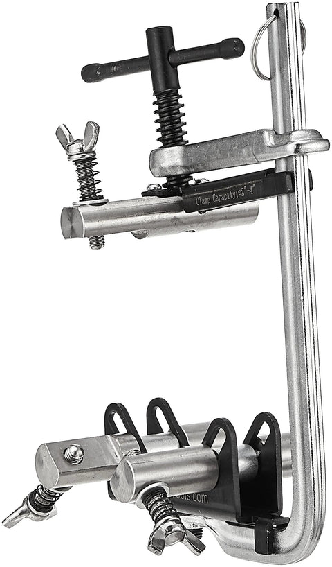 Strong Hand Tools CPL45 pipe fit-up clamp for welding; adjustable 2–4 in pipe diameter, with T-handle screws
