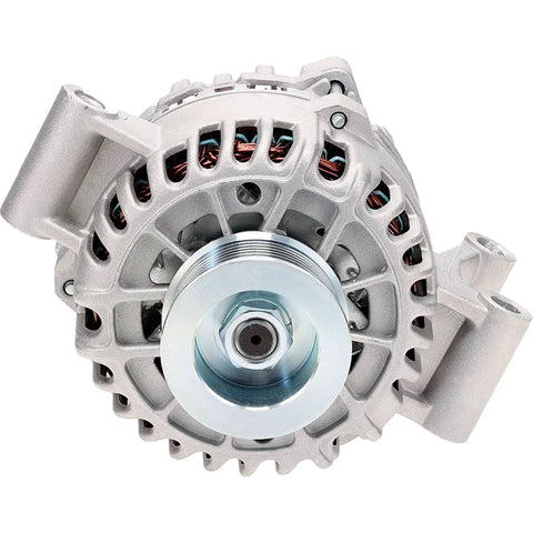Beefed Up 12V 110A Alternator Replacement For Ford E350 Club Wagon Econoline 1999 To 2002 And Excursion 2000 To 2003 With Internal Regulator