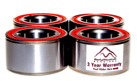 Heavy Duty Front And Rear Wheel Bearings For Polaris RZR XP 4 900 And XP 1000 Scrambler 850 General 1000 UTVs, universal kit