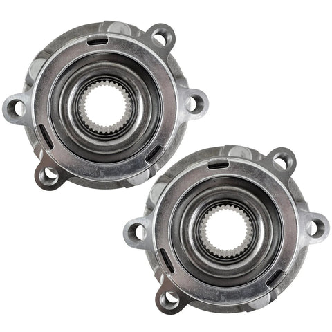 Front Left And Right Wheel Bearing And Hub Assembly Set Bolt On Ready Durable OEM Style Fit For Infiniti JX35 2013 QX50 QX60 Nissan Altima Maxima