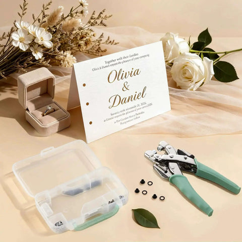 All In One Grommet Eyelet Pliers Kit For 3mm And 5mm Eyelets Includes 160 Metal Grommets And Case Heavy Duty Rivet Press Setter Tool