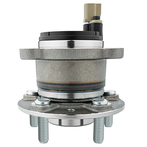 Close-up of Pair Rear Wheel Bearing And Hub Assembly Replacement For 2013 2019 Ford Escape 2013 2018 Ford C Max And 2015 2019 Lincoln MKC With Park Assist