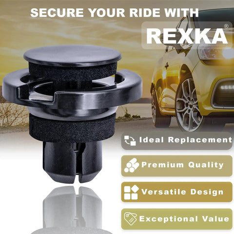 Rocker Molding Push Type Retainer With Sealer For Subaru 909140055 Tribeca Forester Impreza Legacy And Outback 2006 Pack Of 10 Durable Exterior Auto Body Trim Clips To Reinstall Rocker Panels And Lower Molds Rexka