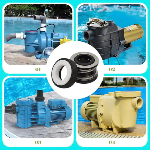 PS-200 Shaft Seal Replacement Kit for Pool and Spa Pumps 5/8 Inch Shaft Fit AS-200 XP XP2 XP2e Aqua Flo Compatible 92500150