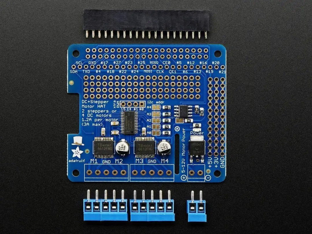 DC And Stepper Motor HAT For Raspberry Pi Mini Kit 🍁