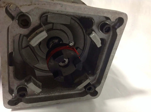 General Purpose Single-Phase AC 1 HP Motor 1725 RPM TEFC 56C Frame inside view with sealed ball bearing