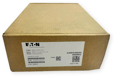 Brown box labeled MMX-CKIT-FS3, packaging for Top Notch Variable Frequency Drive For Motor Control And Speed Regulation With Adjustable Frequency Built For Industrial And Commercial Use Energy Efficient Reliable Performance Easy Setup And Smooth Operation