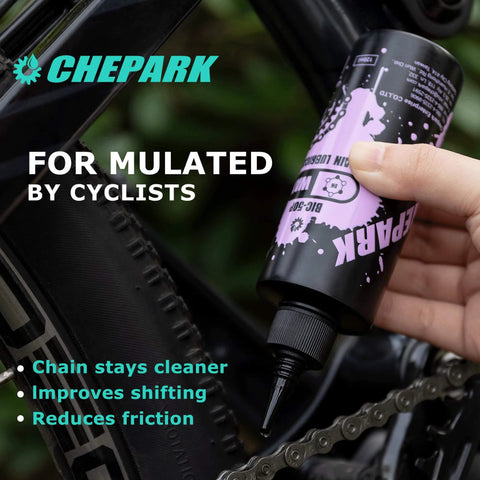 Drivetrain Cleaning And Lubrication Essentials Kit With Bicycle Degreaser And Lubricant Brush Tool for mountain and road bikes