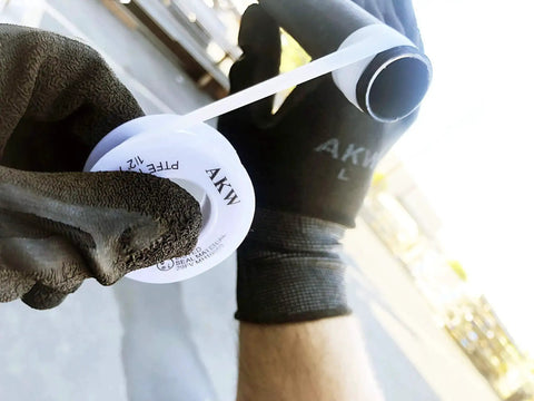 Pro Grade PTFE Teflon Tape For Plumbing Half Inch By Five Hundred Twenty Inch Sealant Thread Tape Ten Pack Keeps Leaks From Happening And Works Smooth