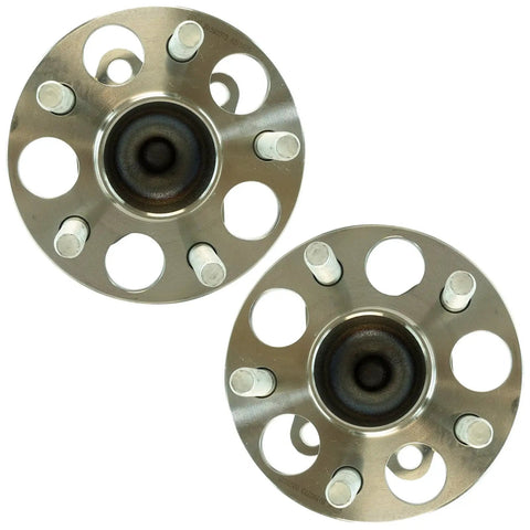 Rear Wheel Bearing And Hub Assembly Set For Toyota Prius 2010 2015 And Prius Plug-In 2012 2015, dual rear hub bearings close-up