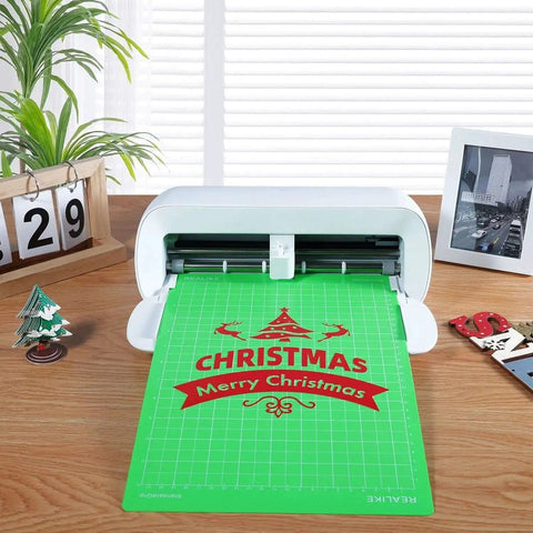 8.5x12 Inch Cutting Mats Set For Cricut Joy Xtra, 3-Pack With LightGrip StandardGrip StrongGrip, Adhesive Cutting Mats in use