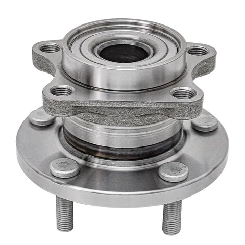 Front view of Rear Wheel Bearing Hubs Assembly For Mazda CX 9 AWD 2007 2008 2009 2010 2011 2012 2013 2014 2015 Two Piece Set Pair