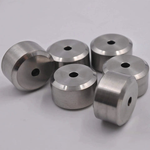 Multiple Water Jet Cutting Machine Spare Part HP Seat Replacement WW05112768, silver finish, precision components on white background