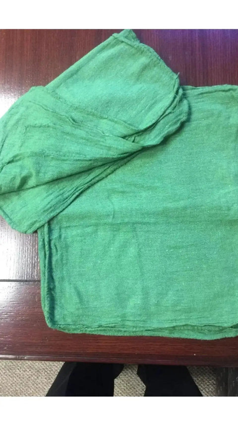 Green Shop Towels 2500 Pack Industrial Grade Mechanics Rags 13x14 Absorbent For Oil Spills And Grease Cleanup In Garage Shop And Auto