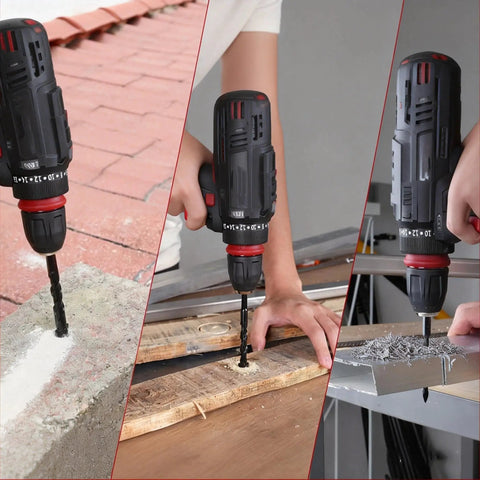 10 Piece Masonry Drill Bit Set Cemented Carbide Bits 3 16th To 1 2 Inch For Concrete Ceramics Glass And Brick Rust Resistant Durable With U Shaped Grooves For Easy Chip Removal