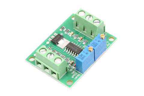 No-Nonsense Voltage To Current Converter Module 0 To 24V To 4 To 20mA Signal Output for PLC debugging. Easy plug-and-play module.