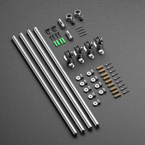 Top Mount Sliding Barn Door Hardware Kit For Double Doors, 7 Feet Stainless Steel Track And Hardware Set, built to last