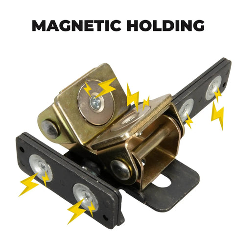 MagTab 2.0 Magnetic Tab Holder With 6 Replaceable Magnets For A Super Strong Hold And Easy Workpiece Alignment, Knurled Grip