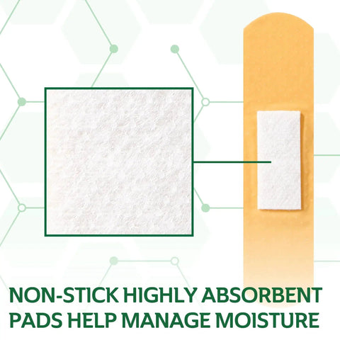 320 Count Assorted Bandages Variety Pack With 5 Styles Waterproof Sheer Plastic Heavy Duty Flex Fabric non-stick absorbent pad