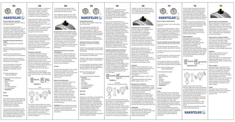 Instruction manual for Zero To 100 PSI Liquid Filled Pressure Gauge With A 2.5 Inch Dial And Stainless Steel Back Mount For Water Oil And Gas
