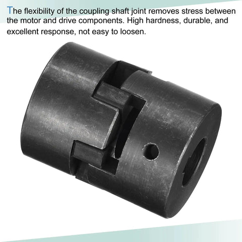 Flexible Coupling Shaft 18mm To 25mm Bore 51mm Length 44mm Outer Diameter Motor Coupler Joint Built Tough For Servo Motors And Encoders