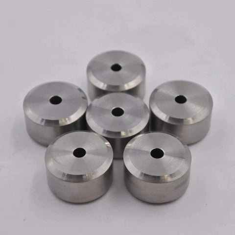 Water Jet Cutting Machine Spare Part HP Seat Replacement WW05112768 For Waterjet Cutters Silver Finish Cylindrical Parts