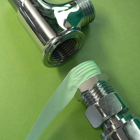 Pro Grade Green Oxygen PTFE Thread Seal Tape Gas Pipe Sealant For Oxygen Lines 1/4 Inch By 260 Inch O2 Rated For Safe Gas Connections