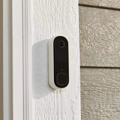 Backplate Replacement For Video Doorbell 2K Gen 2 Screw On Mounting Plate Accessory Durable ABS Construction No Fuss Easy Install