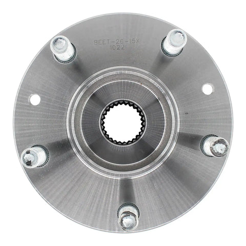 Top view of Rear Left And Right Wheel Bearing And Hub Assembly For Mazda 3 2.5L AWD 2019 Through 2025 And CX 30 2.5L