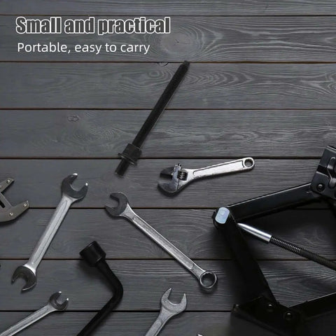 Crankshaft Pulley Removal Tool Kit For Engine Maintenance And Auto Repair, Heavy Duty Gear Hub Bearing Puller Set on wooden surface