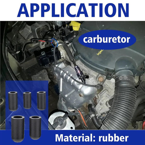 Ultimate Garage Must Have 248 Piece Automotive Vacuum Tubing Connector And Cap Assortment Kit installed in car engine