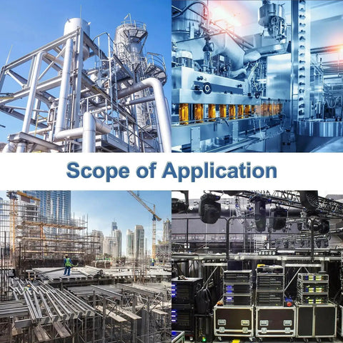 Industrial machinery, manufacturing, construction, and stage setups showcasing the scope of application for the 20 Pack M5 Hammer Head T Nuts Nickel Plated Carbon Steel For 4040 Aluminum Extrusion Sliding T Slot Bolts For Easy Mounting And A Solid Boss Fit In DIY Projects And Machinery Frames.
