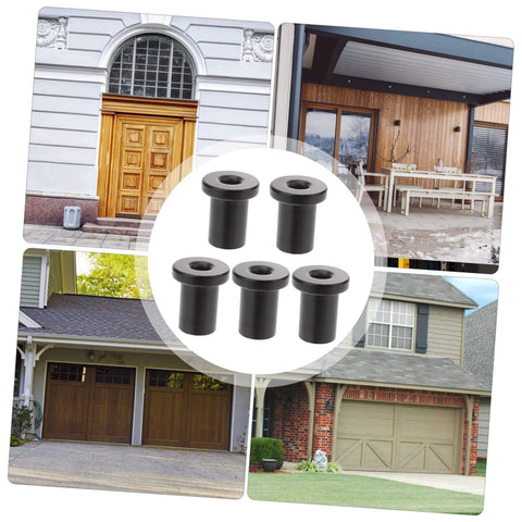Five Piece Barn Door Track Spacers Set For Sliding Hardware Durable Replacement Connectors featured with barn and garage doors.