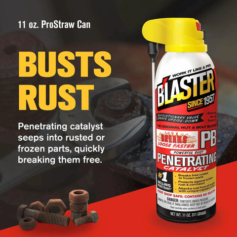 Penetrating Oil Spray For Rusted Nuts And Bolts 11 Oz Aerosol Cans 12 Pack Loosens Frozen Parts, rusted tools background