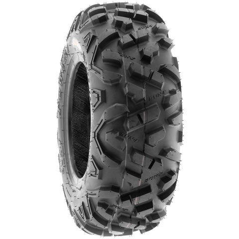 Set Of 2 Power II 19x7-8 ATV UTV Off Road Tires All Terrain 6 Ply Tubeless A051 tire close-up
