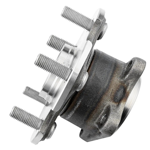 4WD Rear Wheel Hub Bearing Assembly Fits Toyota RAV4 2006-2018 And Lexus NX200t 2015-2017 NX300 2018-2019 NX300h 2015-2019 Beefy Replacement Wheel Hub Unit, side view