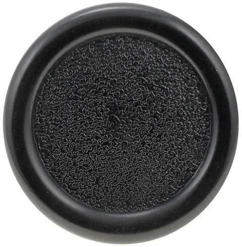 Top view of Universal Window Crank Handle Knob Direct Replacement for Vehicle Windows, black textured surface.