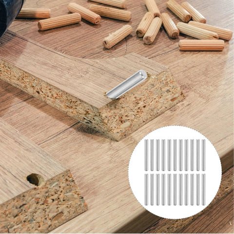 Industrial Grade 304 Stainless Steel Dowel Pins 5x40mm Cylindrical Locating Pins For Machinery Shelf Support Wood Shelving