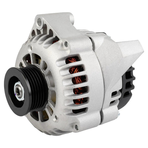 Chevy 105Amp High Output Alternator Replacement For Chevrolet Tahoe Suburban Blazer Astro Express Vans C1500 C2500 C3500 K1500 K2500 K3500 12V CW S6 Pulley Direct Fit Easy Install
