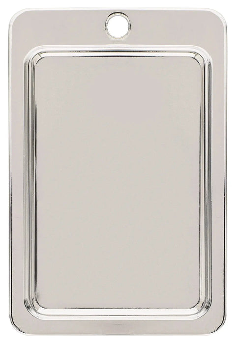 Polished Chrome Cabinet Pull 3 Inch Center To Center Contemporary Drawer Handle finish sample