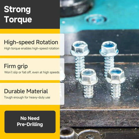 410 Stainless Steel Self Drilling Screws Kit For Metal With Hex Head And Black Oxide Finish Pro Grade, hex screws on metal