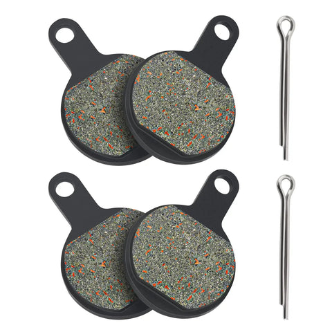 Road Passion bicycle disc brake pad set for Tektro IOX.11, includes 4 pads and mounting pins