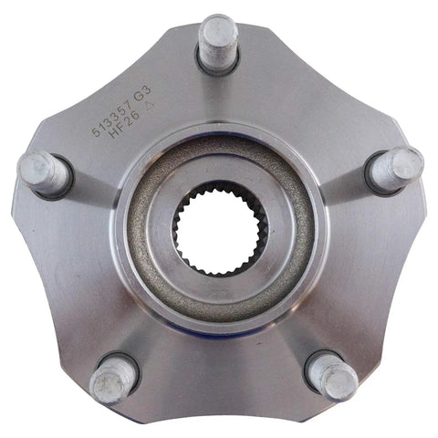 Two Piece Front Wheel Bearing And Hub Assembly Kit For Nissan Rogue 2014 Through 2023 And Rogue Sport 2017 Through 2022